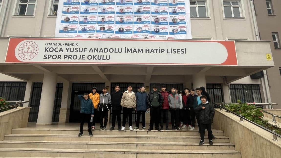 Lise Gezilerimize Koca Yusuf Proje Spor Anadolu İmam Hatip Lisesi'ni Ekledik.